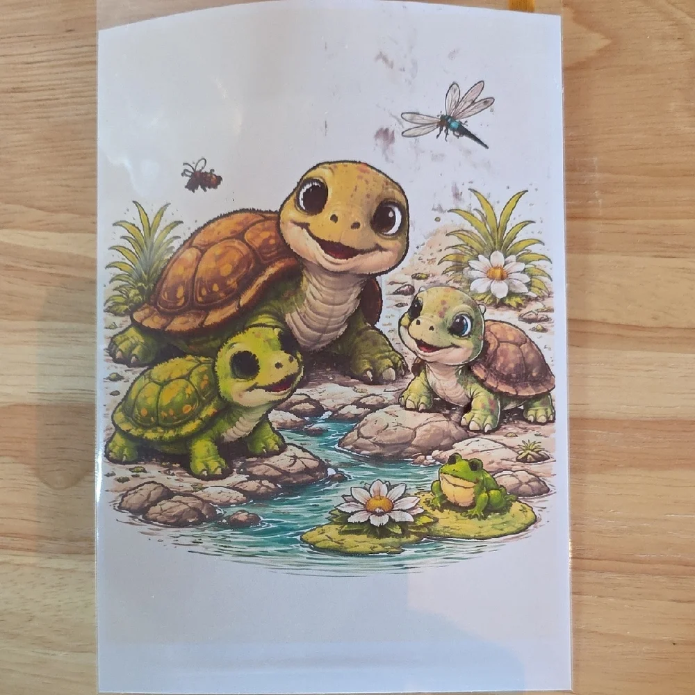 PAINT IF YOURSELF Turtle Painting Kit NWOT